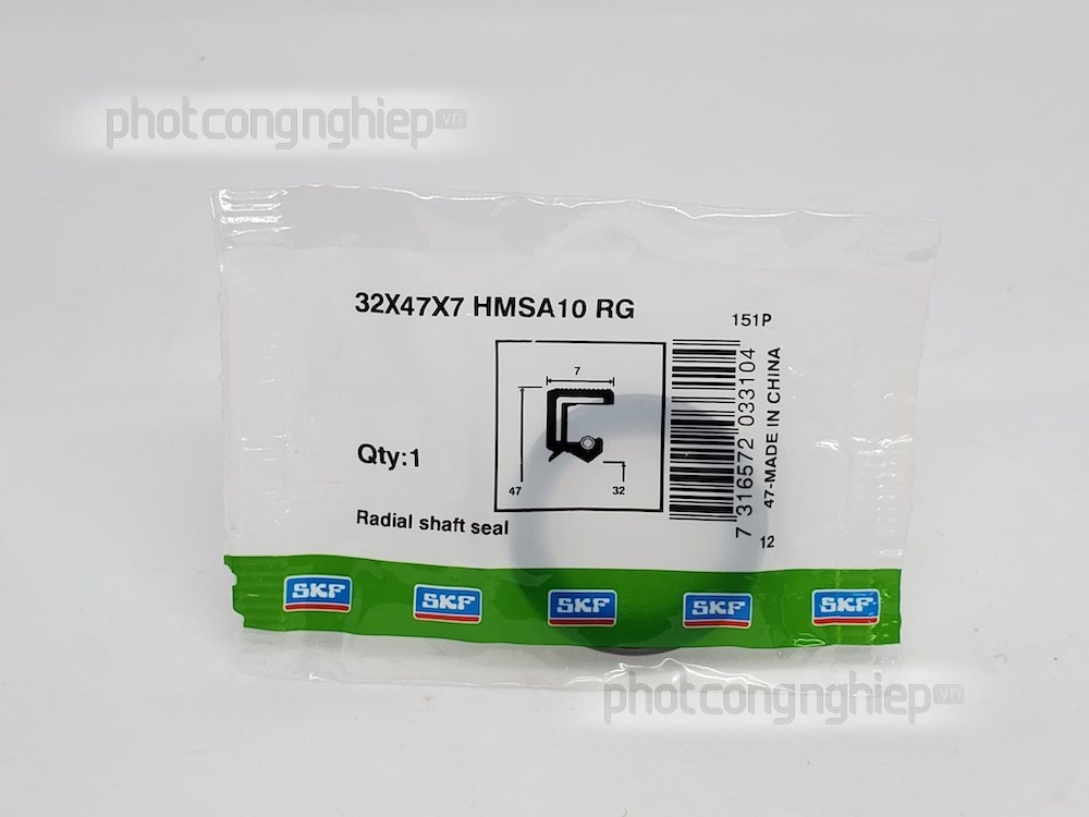 SKF Wellendichtring 32X47X7 HMSA10 V – 32x47x7 Mm – FKM (Fluorkautschuk) – Für Industrieanwendungen